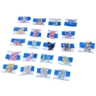 Kép 4/7 - 24 Napos Gyémánt Kirakós Meglepetés Kulcstartó Készlet