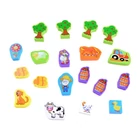 Kép 6/8 - Fa Építőkocka Készlet - Farm - 100 Darabos