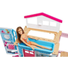 Kép 5/10 - Barbie Kétszintes Összecsukható Ház Kiegészítőkkel