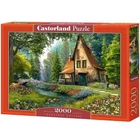 Kép 1/2 - Castorland 2000 db-os Puzzle - Erdei Házikó