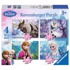 Kép 1/5 - Ravensburger Frozen Puzzle 4 in 1