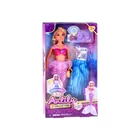 Kép 1/8 - Anlily 2 az 1-ben Sellő Hercegnő Baba + Kiegészítők