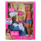 Kép 1/7 - Barbie Kutyafürdető Játékkészlet Kiskutyákkal