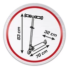 Kép 4/4 - Verdák Roller 2 kerekű max 50 kg - ig