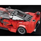 Kép 6/7 - Építő Blokkok Szuper Sportautó Piros CABRIOLET - 360 darabos Készlet