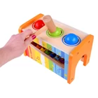 Kép 8/8 - Fa Cintányér És Kalapács