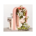 Kép 6/9 - Építőjáték - Romantikus Esküvői Terem Vitrinnel + Virágokkal Blokk