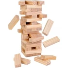 Kép 2/2 - Fa Jenga Hengerben 54 db-os