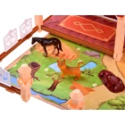 Kép 4/8 - Farm és Háziállat Szett - Világító Pajta Résszel