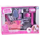 Kép 1/7 - Profi Fodrász Készlet Hajszárítóval