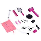 Kép 2/7 - Profi Fodrász Készlet Hajszárítóval