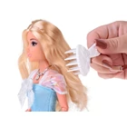 Kép 5/7 - Anlily Hóhercegnő Baba Kék Ruhában Hópelyhekkel