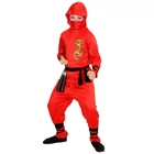 Kép 4/4 - Red Dragon Ninja Jelmez 5-7 Évesre