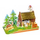 Kép 2/3 - 3D Puzzle - Jézus Születése Betlehem - 25 Darabos