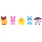 Kép 2/3 - Gumi Ujjbábok - Farm Állatok