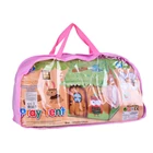 Kép 5/5 - Játék Sátor - Erdei Házikó Mintával