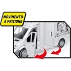 Kép 4/6 - Lószállító Teherautó Lovacskával - Fénnyel és Hangokkal