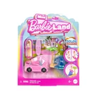 Kép 1/3 - Mini BarbieLand - Sportkocsi, Szörffel és Hullámmal
