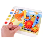 Kép 12/14 - Montessori  Interaktív Panel - Tanulási Érzelmek Számok Figurák 