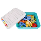 Kép 8/14 - Montessori  Interaktív Panel - Tanulási Érzelmek Számok Figurák 