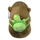 Kép 2/2 - Nagy Kapibara Plüss Takaróval 40 cm