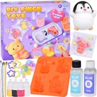 Kép 2/8 - Kreatív 3D Stresszoldó Kisállat Kulcstartó Készítő