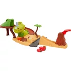 Kép 2/6 - Disney Cars - On the Road Dino Playground Autópálya Készlet - Barlangi Villám McQueen 