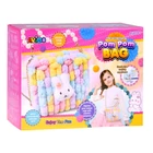 Kép 2/4 - Kreatív Bolyhos Pomponos Táska Készítő Készlet