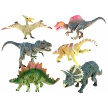 Műanyag Dinoszauruszok Dobozban: 6 db-os