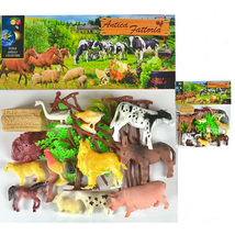 World Animals Collection Farmon Élő Állatos Figurák