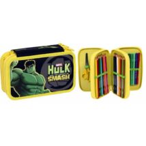 Hulk 3 emeletes töltött tolltartó 