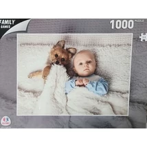 Family Games Puzzle 1000 db-os - Kutya és Baba Family Games Puzzle 1000 db-os - Kutya és Baba