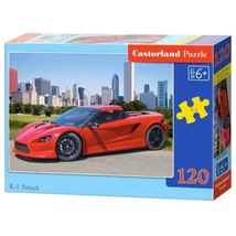 120db-os Puzzle K1-Attack Sportautó