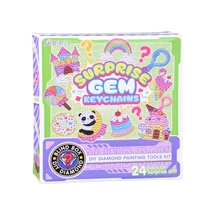 24 Napos Gyémánt Kirakós Meglepetés Kulcstartó Készlet