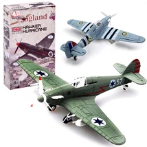1 db - Hawker Hurricane 4D model 1:48 - Többféle színben 