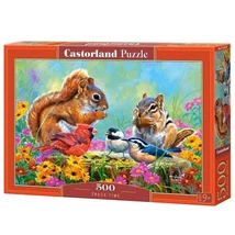 500db-os Puzzle Nasi Idő - Madarak és Mókusok