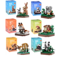 Blokk Állat Építőjáték: 100+ db-os Többféle