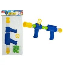 Air Pop puha labdás játékfegyver szett - 12 golyóval