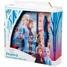 Frozen II. Írószer Készlet és Dekorálható Jegyzetfüzet