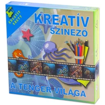 Kreatív Színező: A Tenger Világa