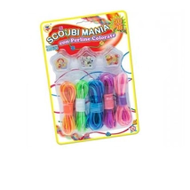 Scoubi Mania Karkötő Készítő Műanyag Fonalak Gyöngyökkel 