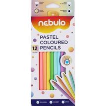 Nebulo Pasztell Színes Ceruza Készlet 12 db-os