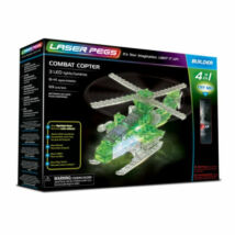 Laser Pegs LED-es építőtőjáték - Helikopter 
