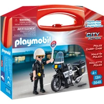 Playmobil: Motoros Rendőr 5648