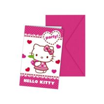 Hello Kitty Meghívó