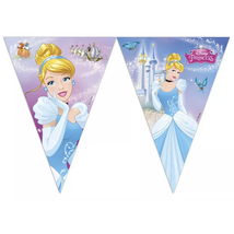 Disney Hamupipőkés Parti Zászló