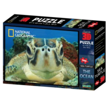 National Geographic 3D Puzzle: Tengeri teknős 500 db 