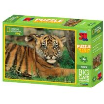 National Geographic 3D Puzzle: Tigris 48 db 