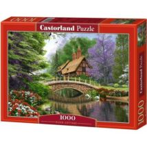 Castorland 1000 db-os Puzzle - Kunyhó a Folyónál