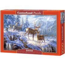 Castorland 1000 db-os Puzzle - Téli Hegyi Fény